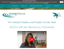 Tablet Screenshot of energyfocus.de